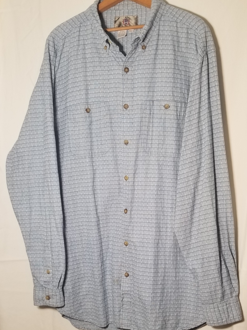 The Territory Ahead Light Blue Button-Down Shirt XXL-T
